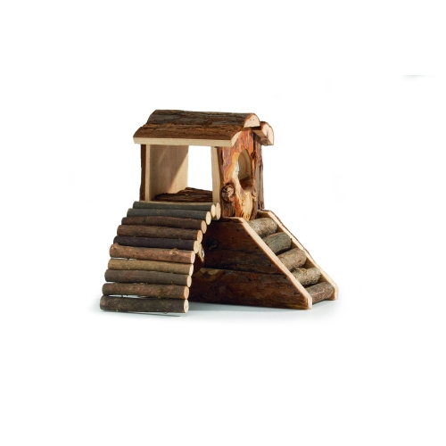 Beeztees Forest Play Tower домик для грызунов, 17X11X15см